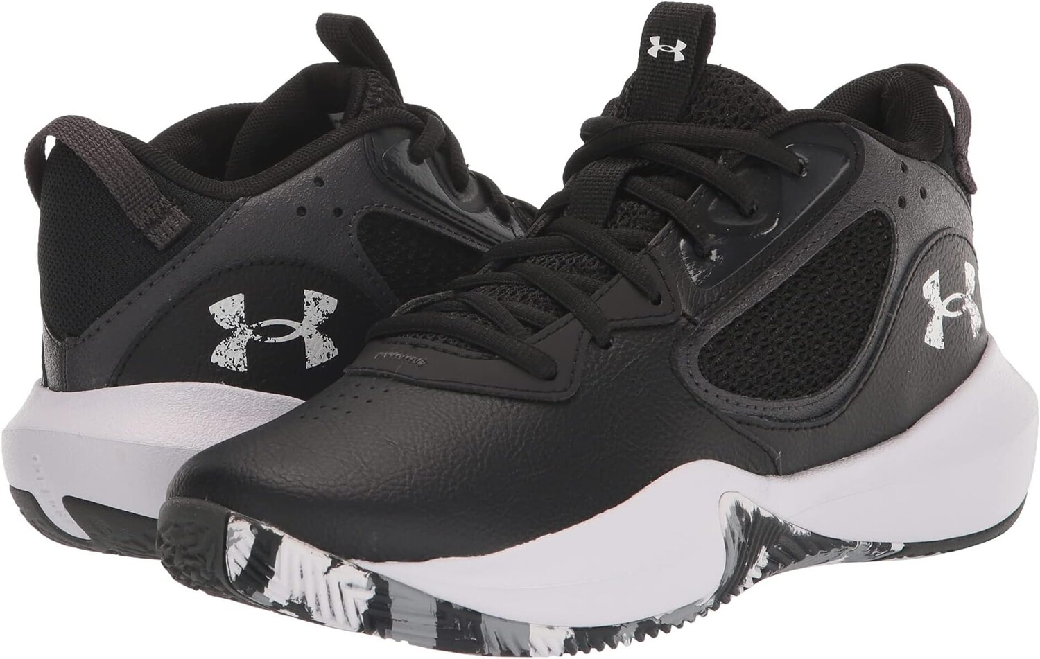 

Кроссовки Under Armour Kids Lockdown 6 Sneakers Under Armour, цвет Downpour Gray/Black/White