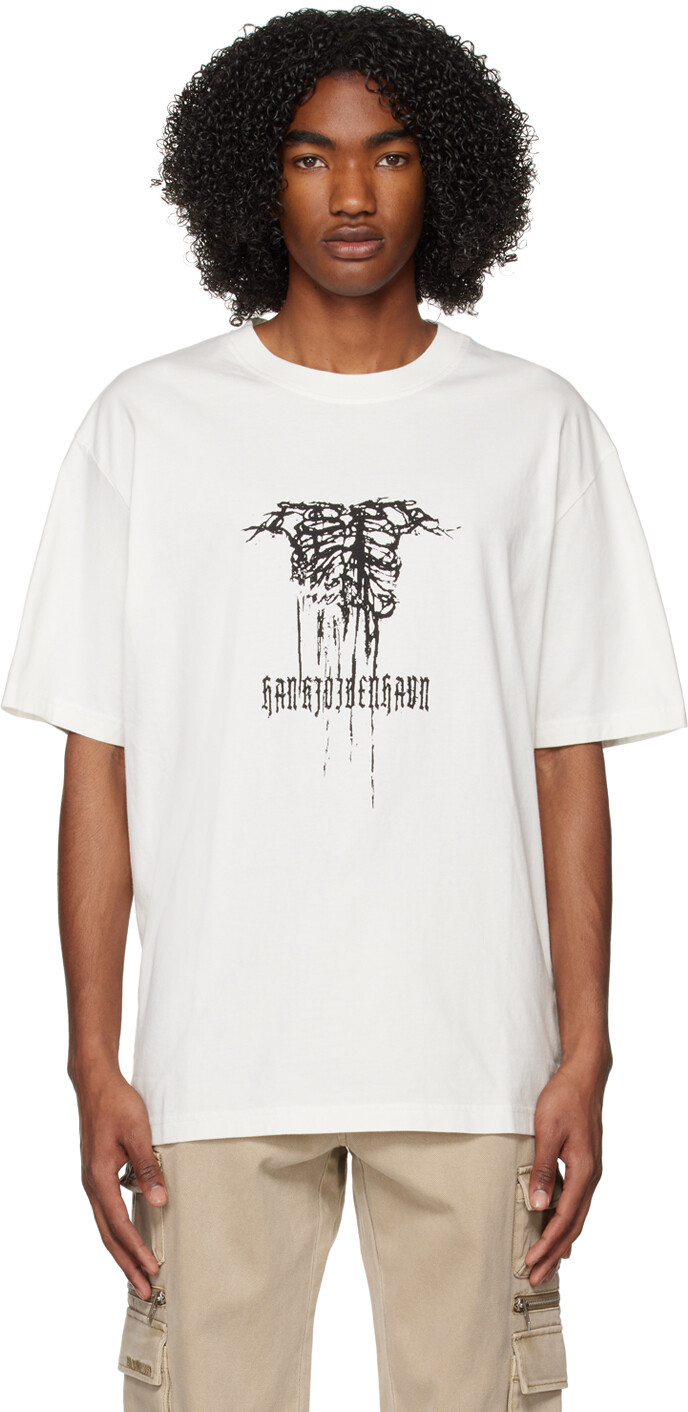 

Футболка свободного кроя Off-White Han Kjobenhavn, Серый