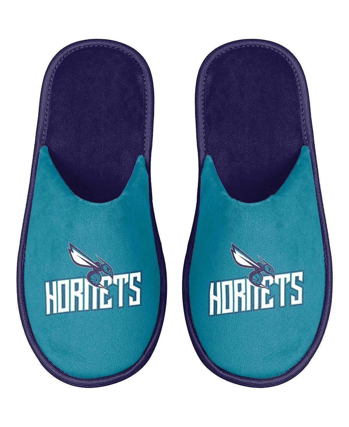 

Мужские шлепанцы charlotte hornets с потертостями FOCO, бирюзовый