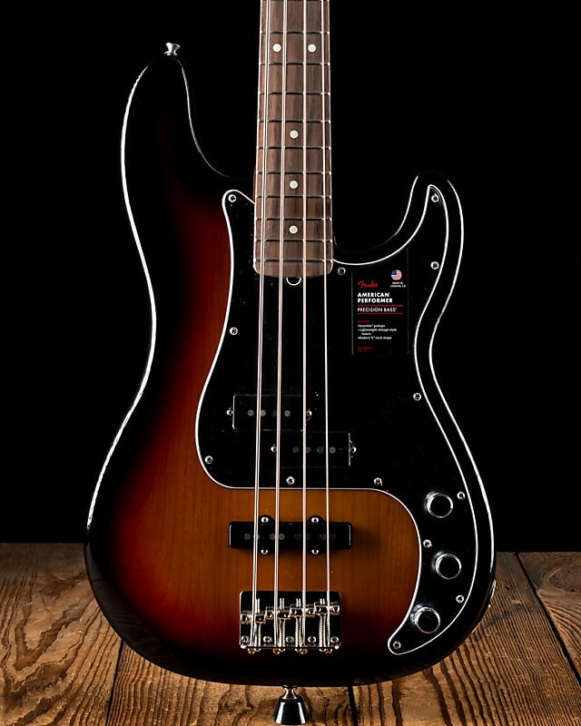 Бас-гитара Fender American Performer Precision Bass — 3 цвета Sunburst