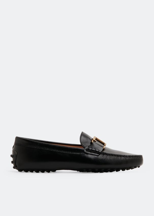 

Лоферы TOD'S Timeless Gommino driving loafers, черный