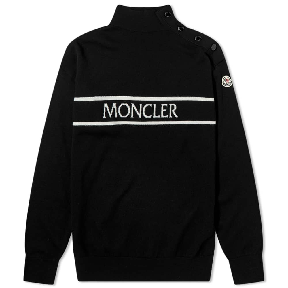 

Джемпер Moncler Logo Knitted Jumper