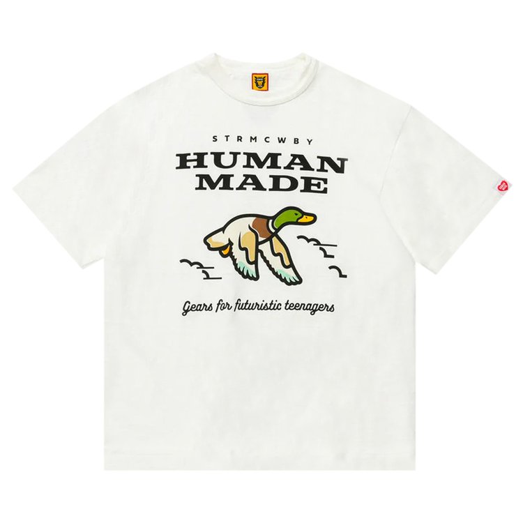 Футболка Human Made T-Shirt #14 'White', белый - фото