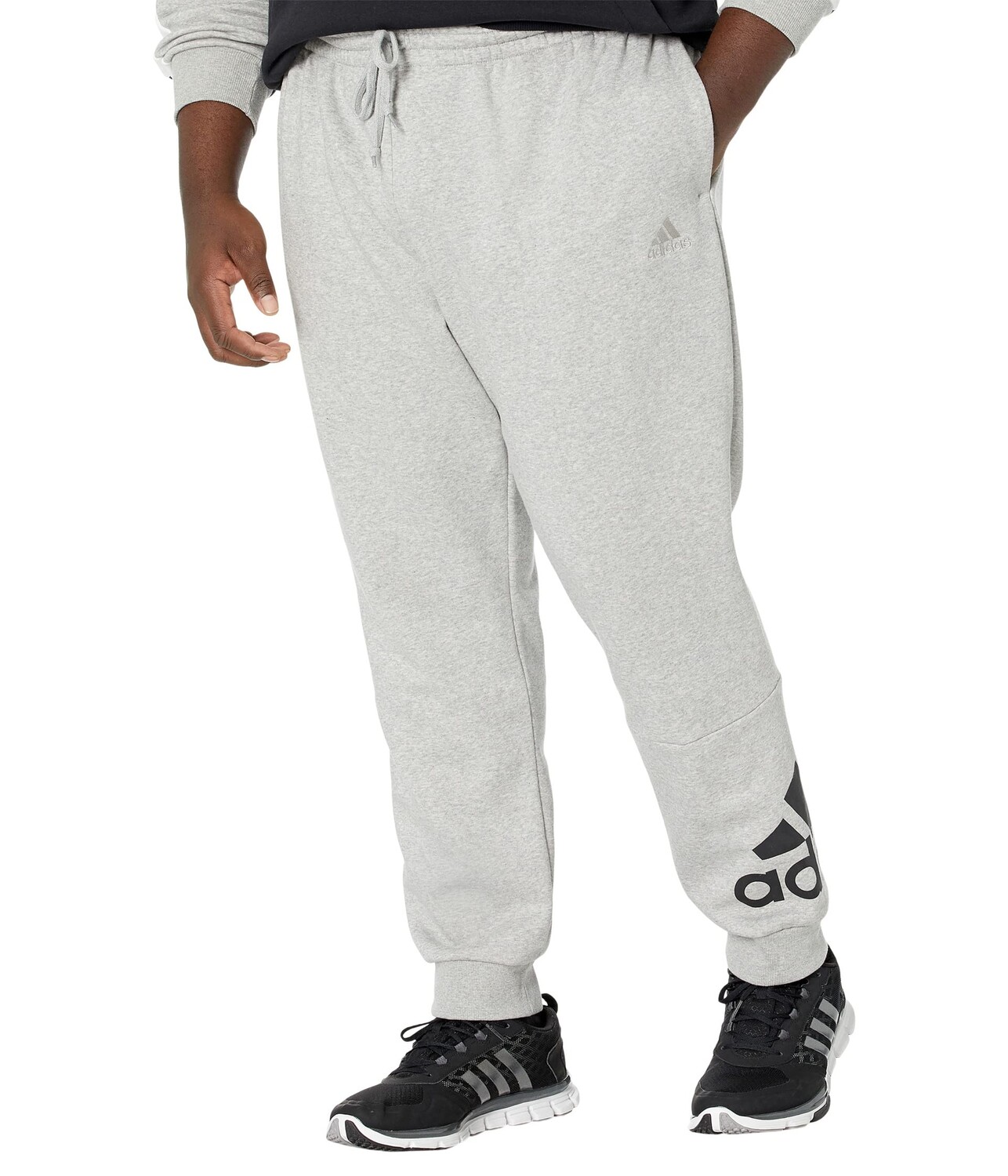 

Флисовые штаны adidas, Big & Tall Big Logo Tapered Cuff Fleece Pants