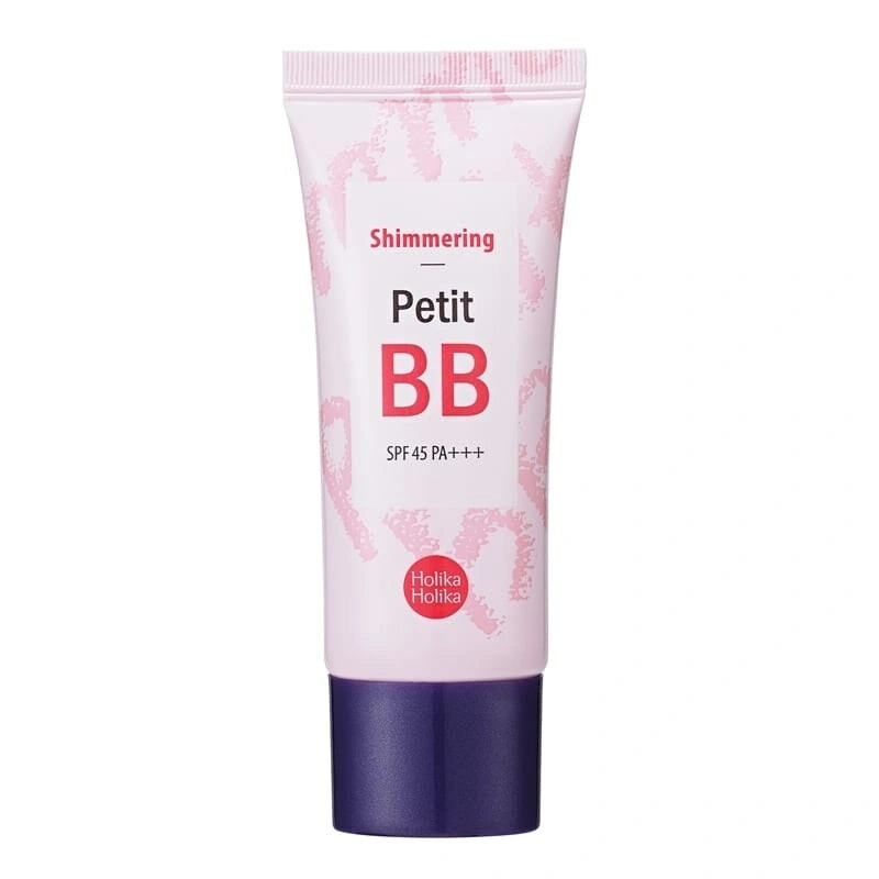 

HOLIKA HOLIKA Shimmering Petit BB Cream SPF45 осветляющий ВВ-крем для лица 30 мл
