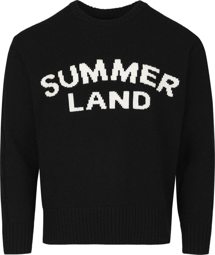 Свитер Nahmias Summerland Knit Sweater 'Black', черный - фото