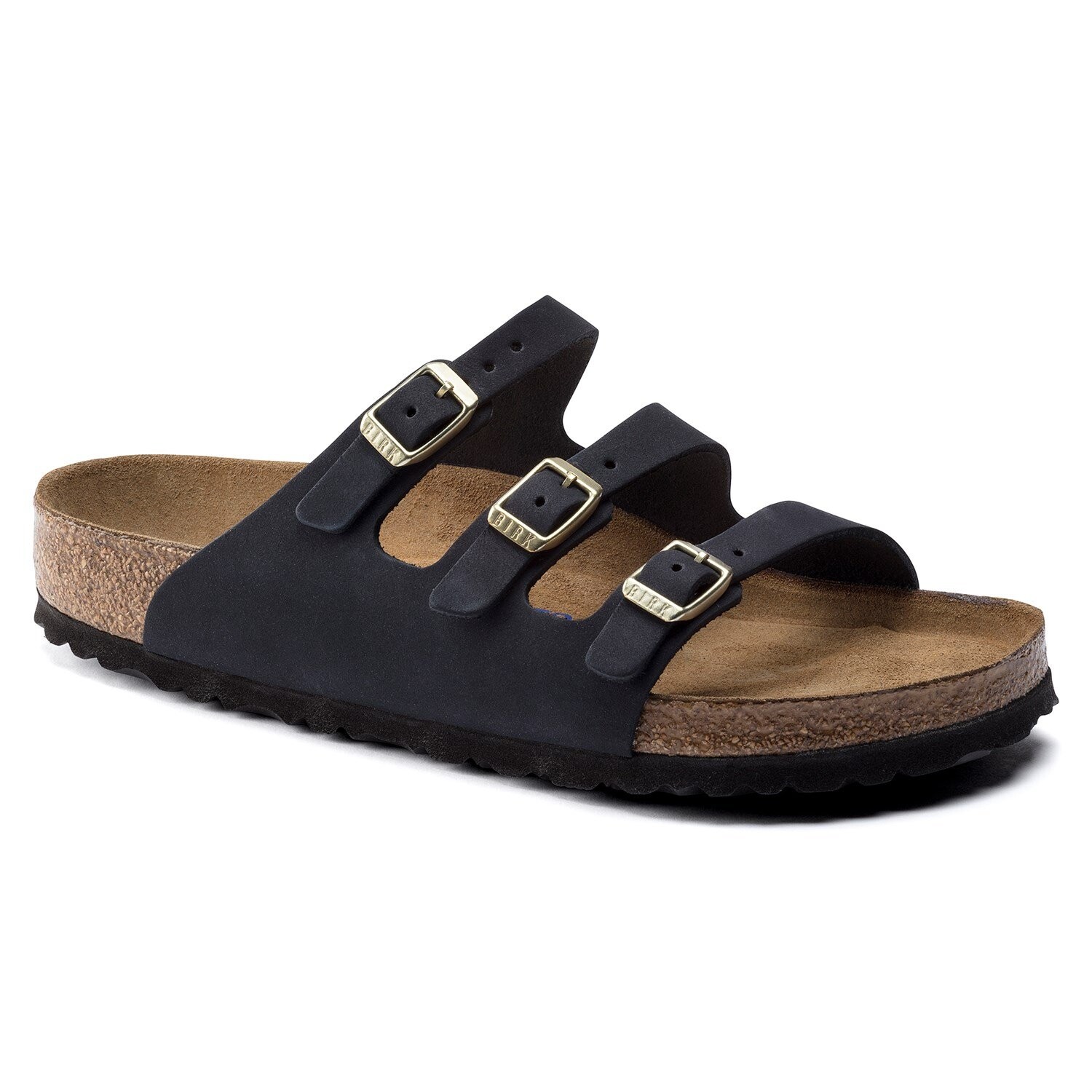 

Сандалии Birkenstock Florida с мягкой стелькой, черный