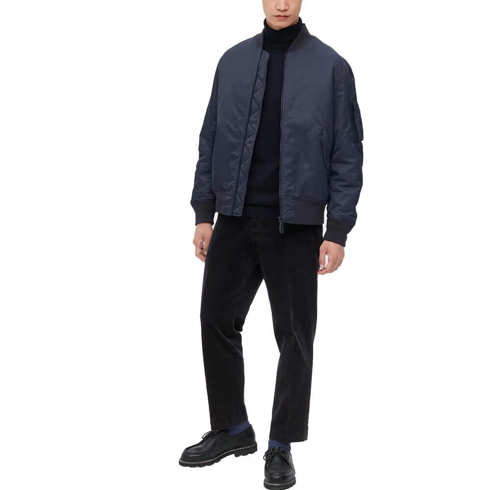 

Брюки Uniqlo Smart Corduroy, темно-синий