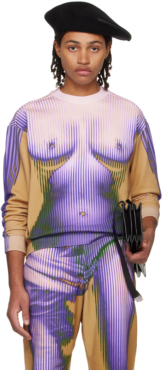 

Светло-коричневая толстовка Jean Paul Gaultier Edition Y/Project, Коричневый