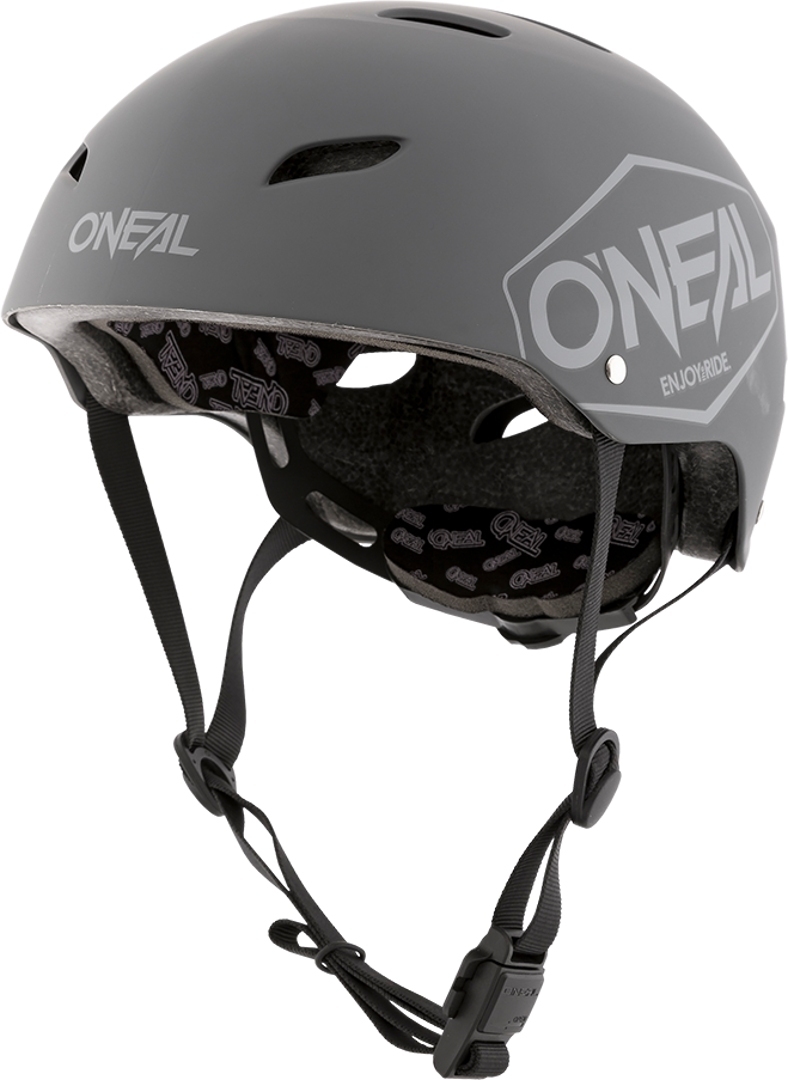 шлем oneal flare plain v 22 велосипедный черный Шлем Oneal Dirt Lid Plain молодежный велосипедный, серый