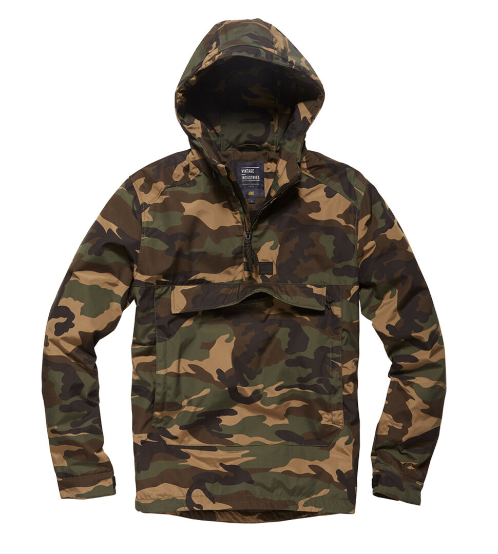 

Куртка Vintage Industries Hopwood, лесистая, Черный