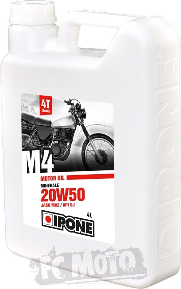 

IPONE M4 20W-50 Моторное масло 4 литра,