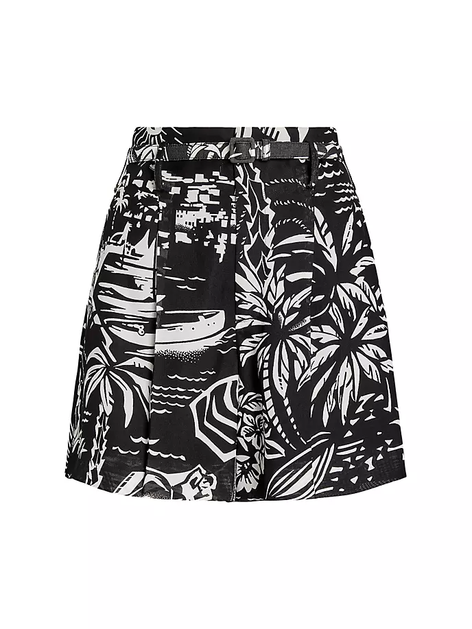 Пляжные шелковые шорты Keri Deco Ralph Lauren Collection, белый кроссовки lauren ralph lauren kacie slip black white