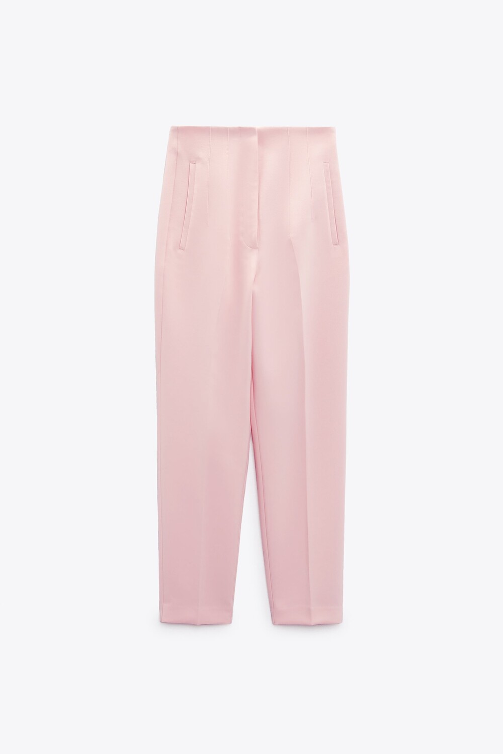 

Брюки Zara High-waist, розовый