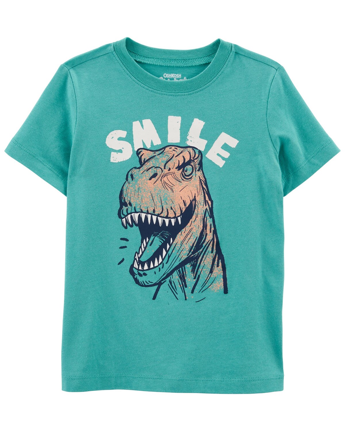 

Футболка с рисунком OshKosh Originals для малышей Carter's, зеленый