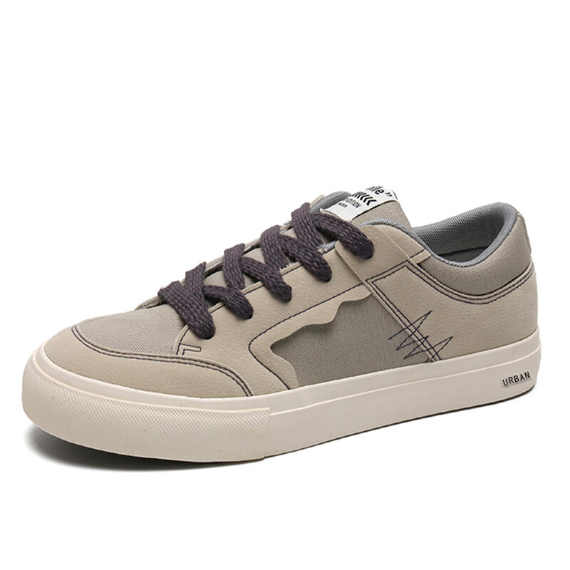 

Кроссовки URBAN AUTHENTIC Skateboarding Shoes Men Low-top, серый