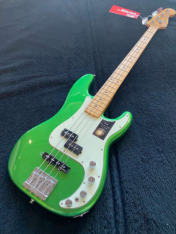 

Fender Player Plus Precision Bass Cosmic Jade #MX22122125 (9 фунтов, 7,9 унции)