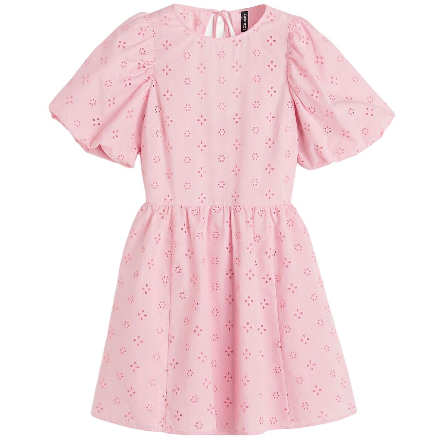 

Платье H&M Puff-sleeved, светло-розовый