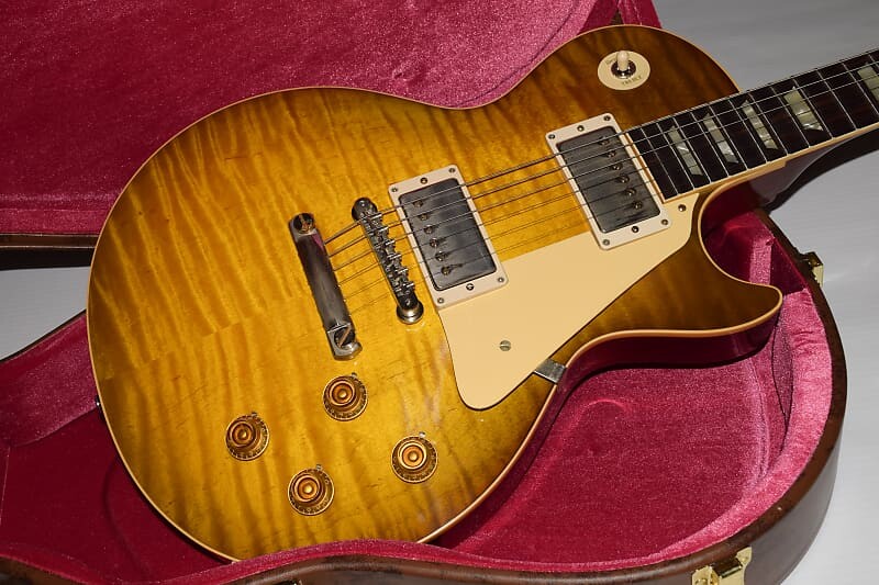 

Gibson Custom Shop 1959 Reissue Les Paul Standard VOS - Green Lemon Fade