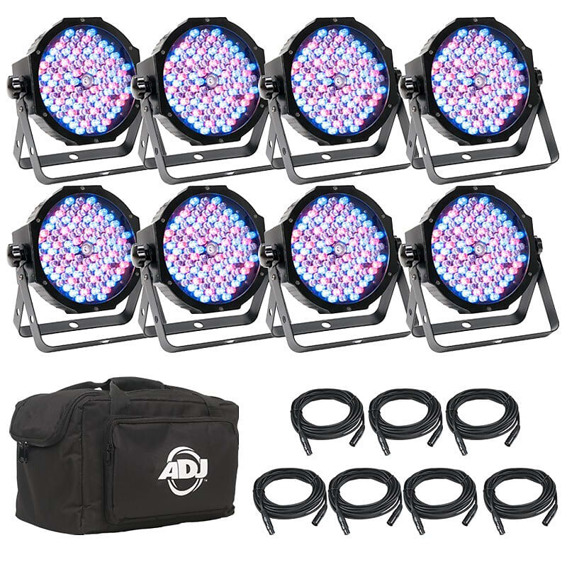 

Светодиодная система освещения ADJ Mega Flat Pak 8 Plus American DJ ADJ Mega Flat Pak 8 Plus LED Par System