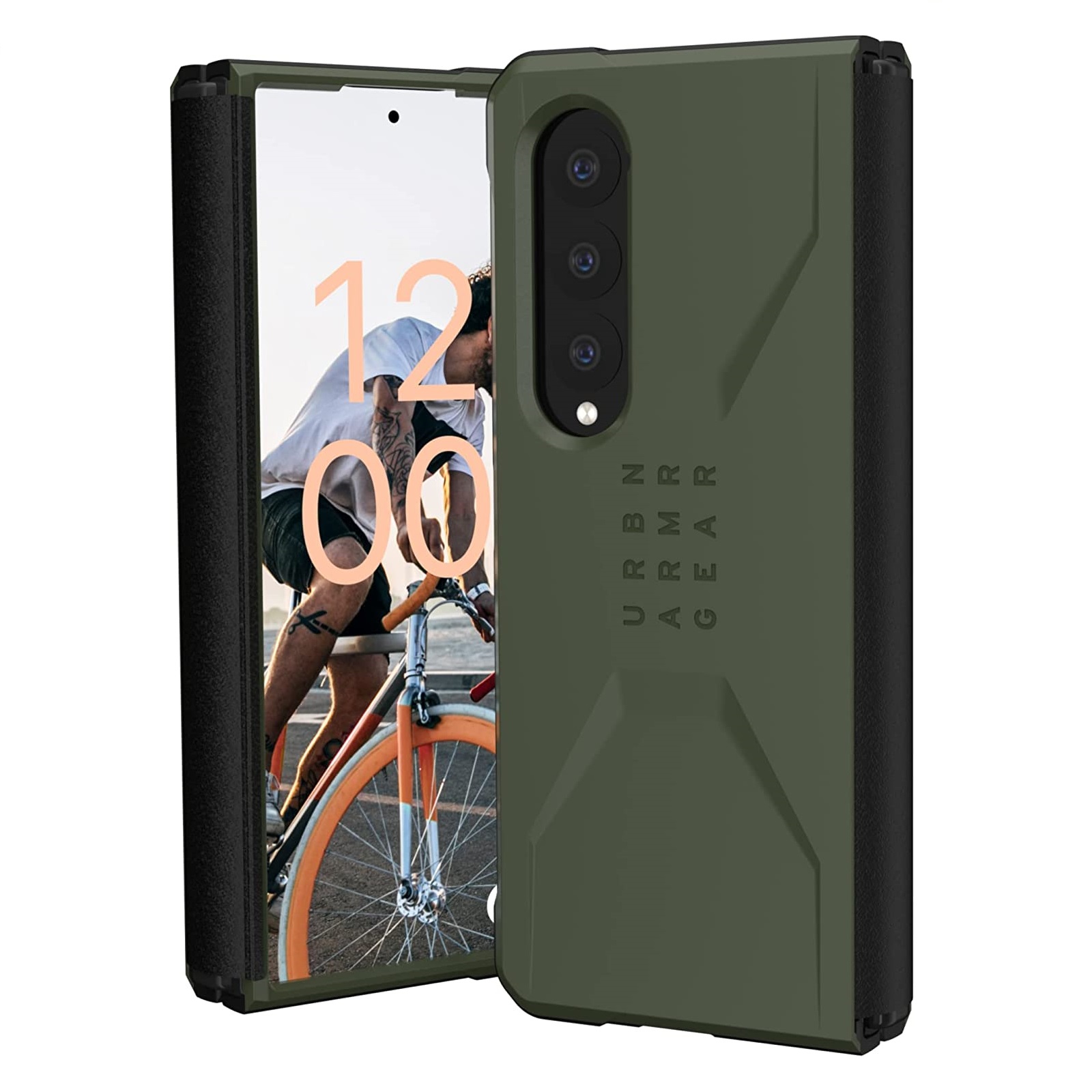 Чехол UAG Civilian Designed для Samsung Galaxy Z Fold 4, olive – купить по  выгодным ценам с доставкой из-за рубежа через сервис «CDEK.Shopping»