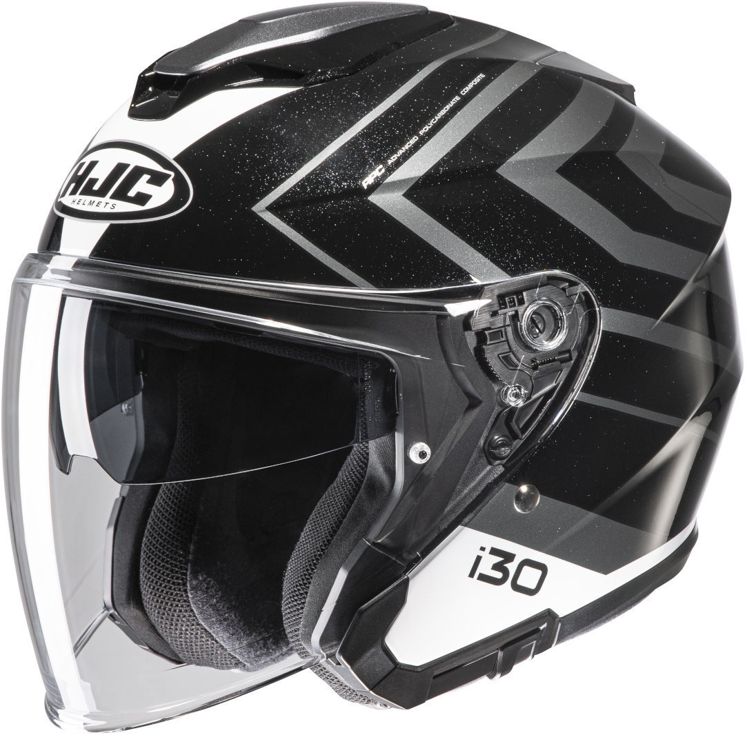 Шлем HJC i30 Zetra реактивный, черный/серый 77 2 5 реактивный шлем ixs черный матовый серый