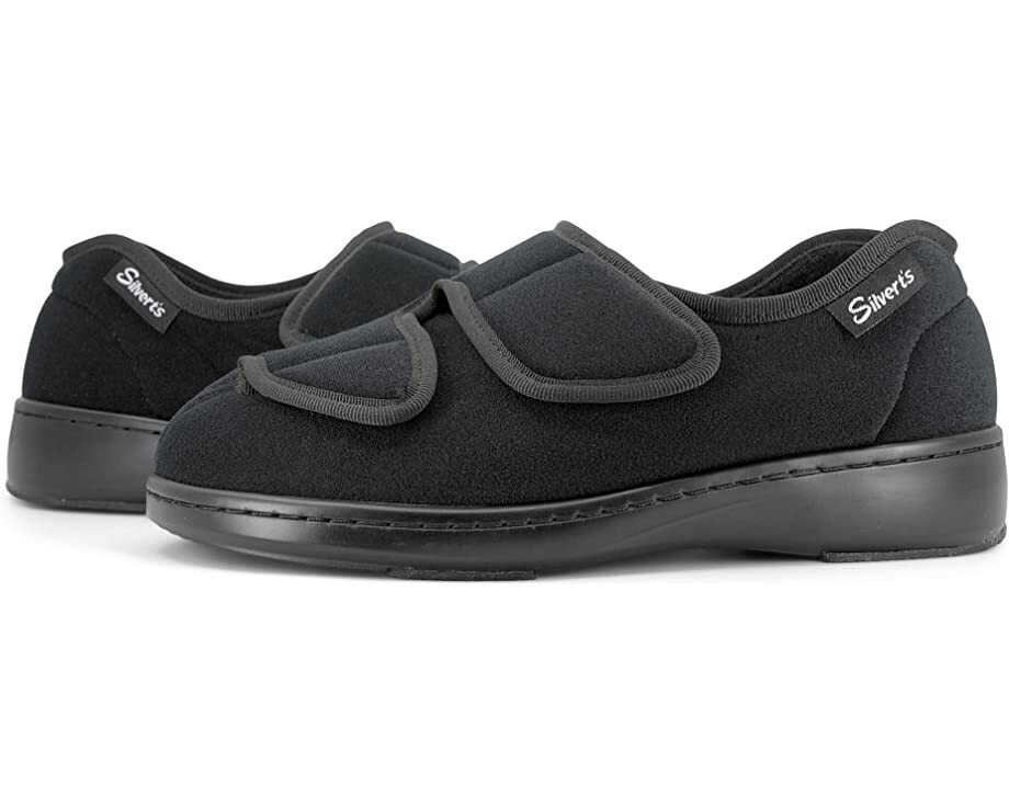 

Слипперы Stretchable Comfort Hugster Shoes Or Slippers Silverts, черный
