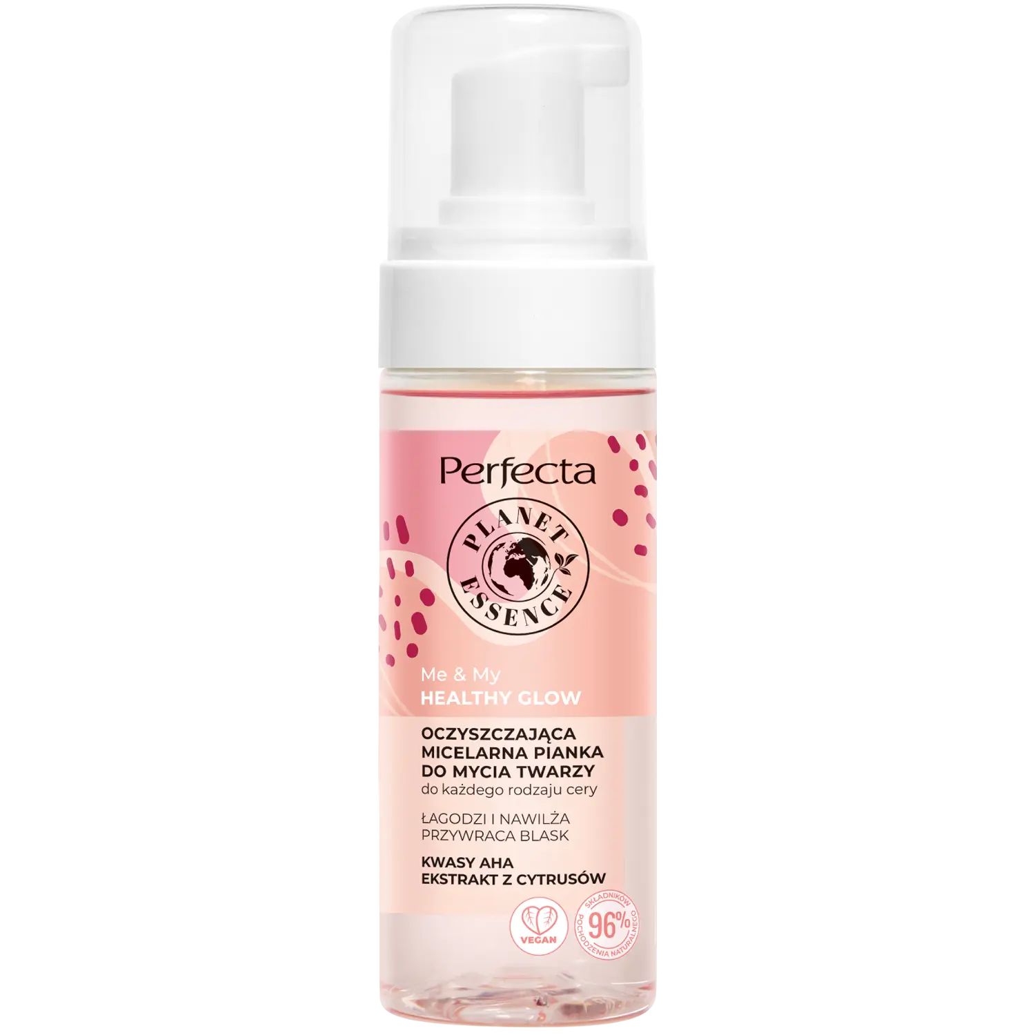 

Perfecta Me&My Healthy Glow очищающая мицеллярная пена для умывания лица, 160 мл