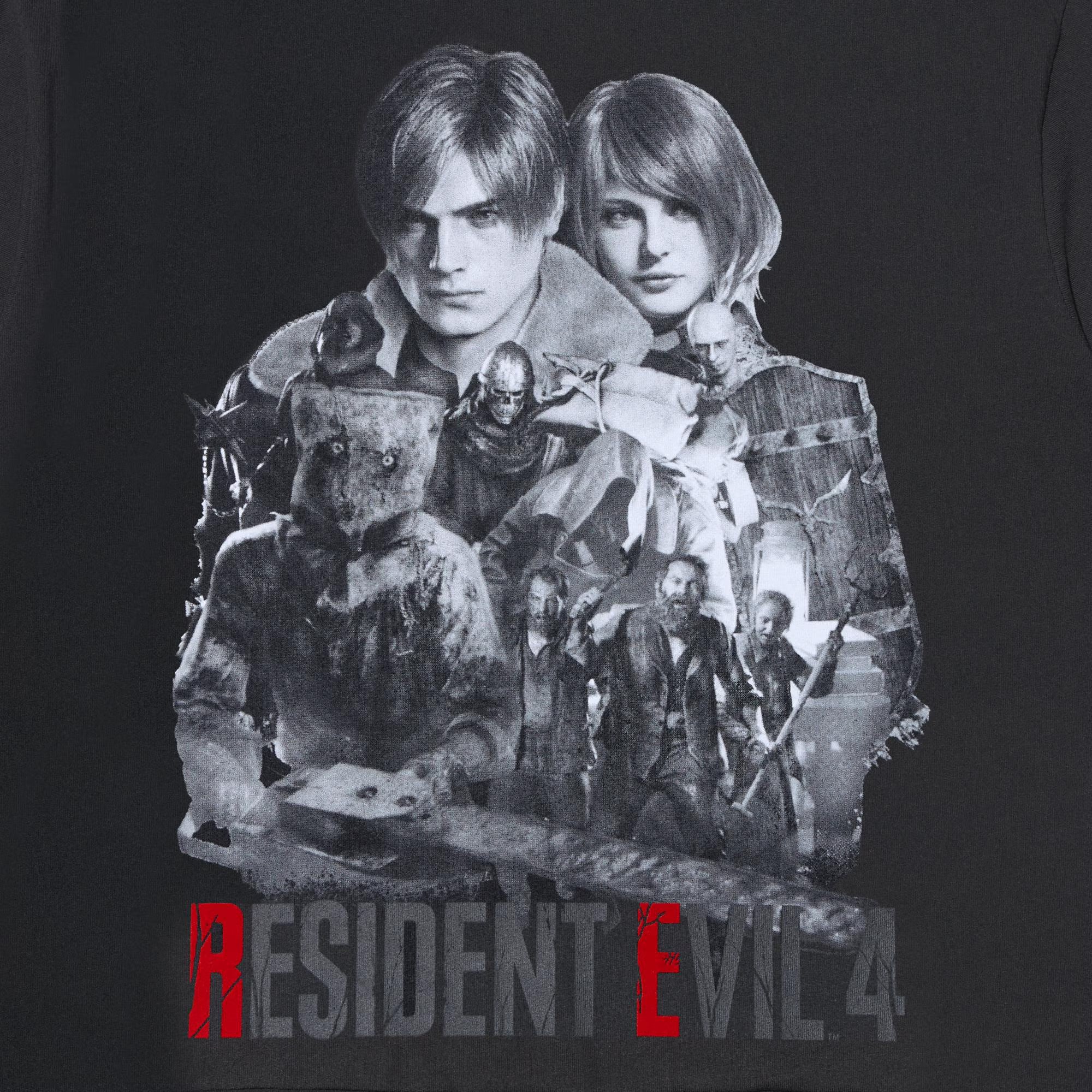 Футболка Uniqlo UT CAPCOM 40th - Resident Evil 4, черный – заказать с  доставкой из-за рубежа через онлайн-сервис «CDEK.Shopping»