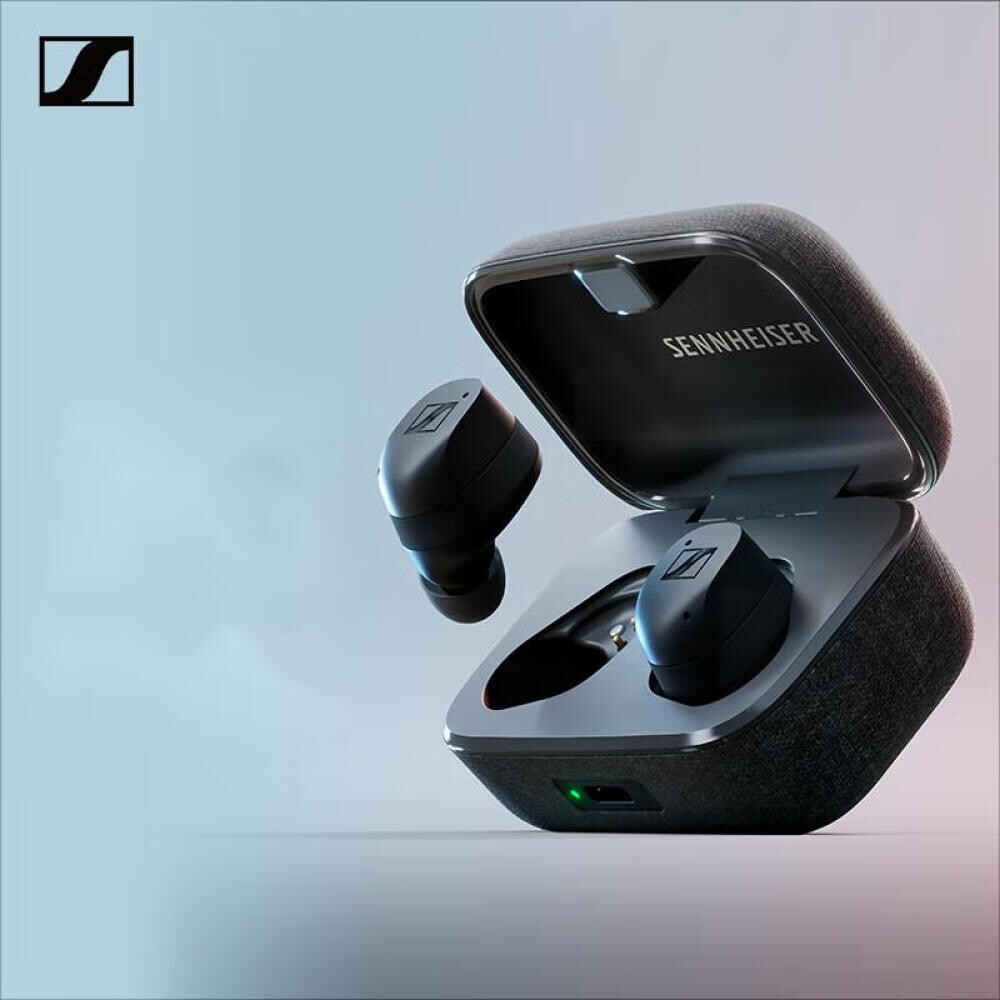

Спортивные наушники Sennheiser MOMENTUM True wireless с шумоподавлением, черный