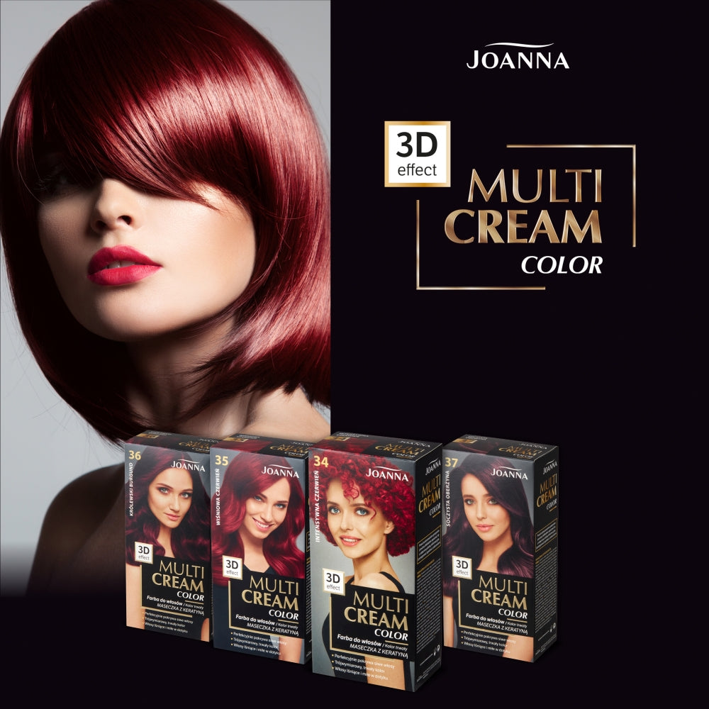 Заказать Joanna Краска для волос Multi Cream Color 37 Сочный баклажан –  цены, описание и характеристики в «CDEK.Shopping»