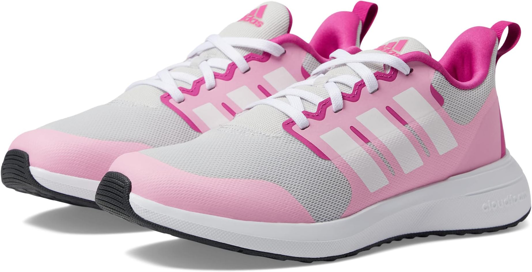 Кроссовки Fortarun 2.0 adidas, цвет Grey One/White/Beam Pink резиновая петля band4power pink grey one size