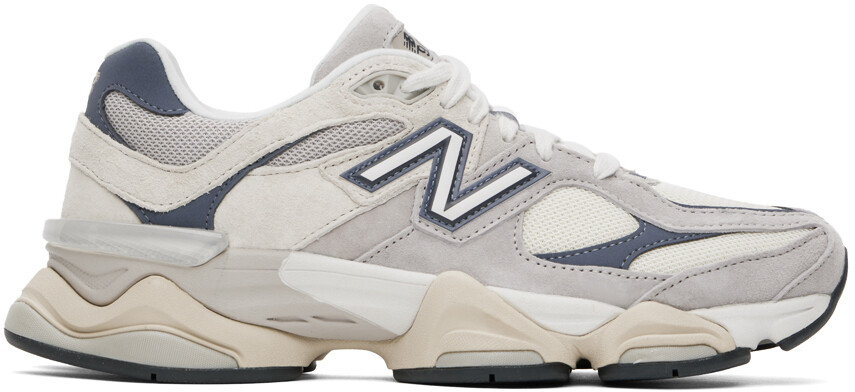 

Кроссовки 9060 темно-серого и кремового цвета New Balance