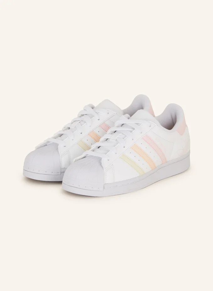 

Кроссовки superstar Adidas, белый