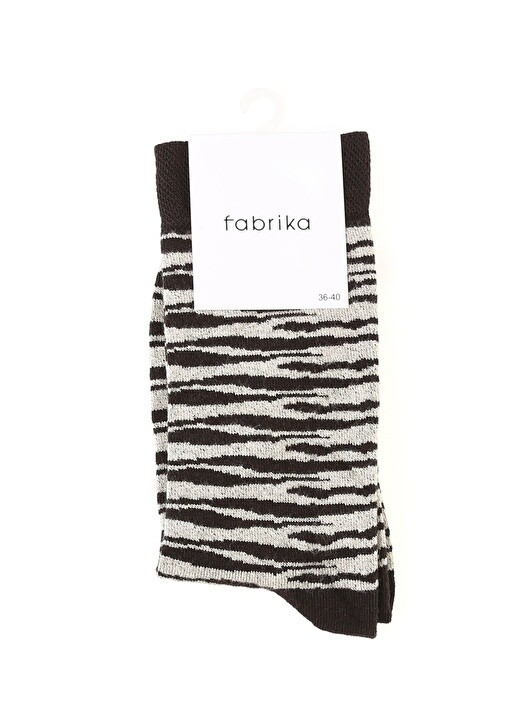 

Темно-коричневые женские носки Fabrika