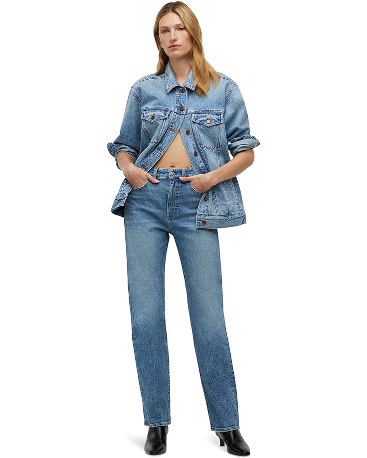 Джинсы Madewell The '90s Straight Jean in Rondell Wash, цвет Rondell фотографии