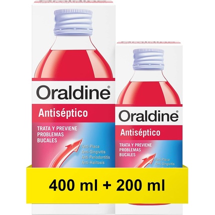 Антисептик 400 мл и 200 мл - упаковка из 2 шт., Oraldine антисептик анавидин экспроф 200 мл