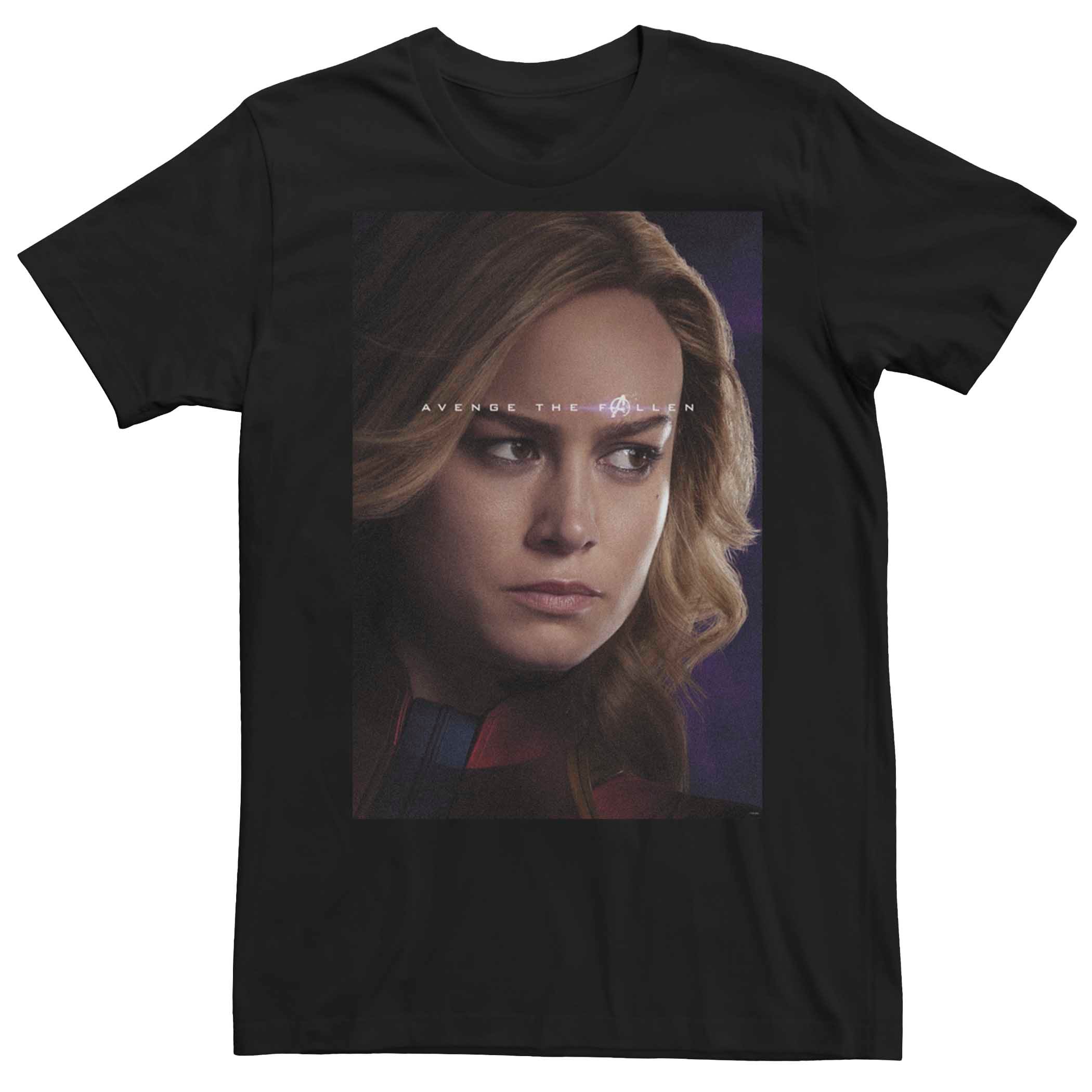 

Мужская футболка Marvel Captain Marvel Avenge The Fallen Portrait Licensed Character