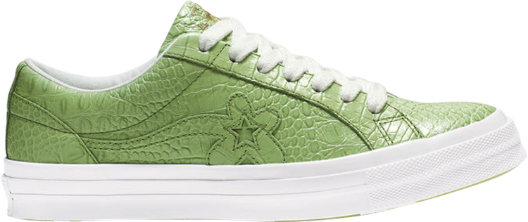 Кроссовки Converse Golf Le Fleur x One Star Low Gator Collection - Forest Green, зеленый кроссовки converse golf le fleur x one star low gator collection black черный