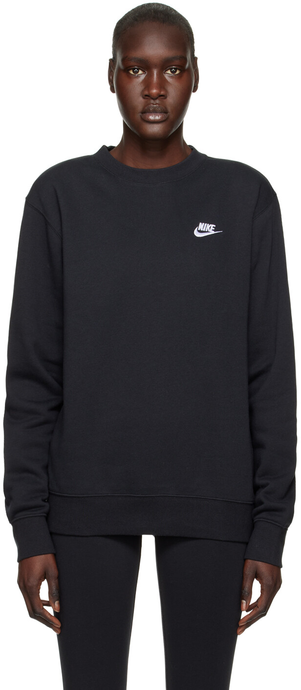 

Черная клубная толстовка Nike, Черный