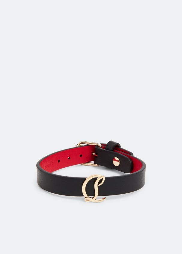 

Браслет CHRISTIAN LOUBOUTIN CL Logo bracelet, черный