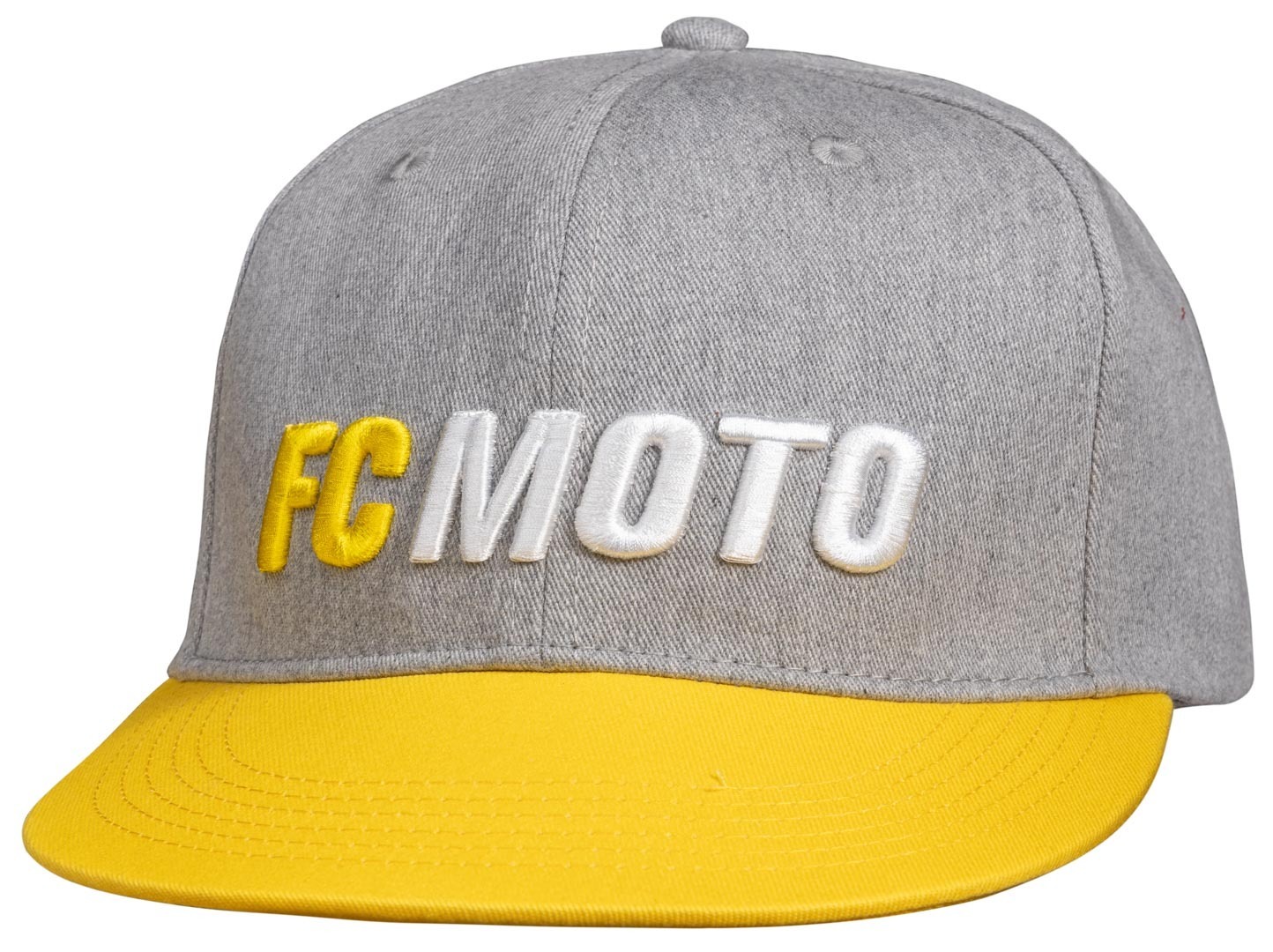Кепка FC-Moto Faster-FC, серый/желтый
