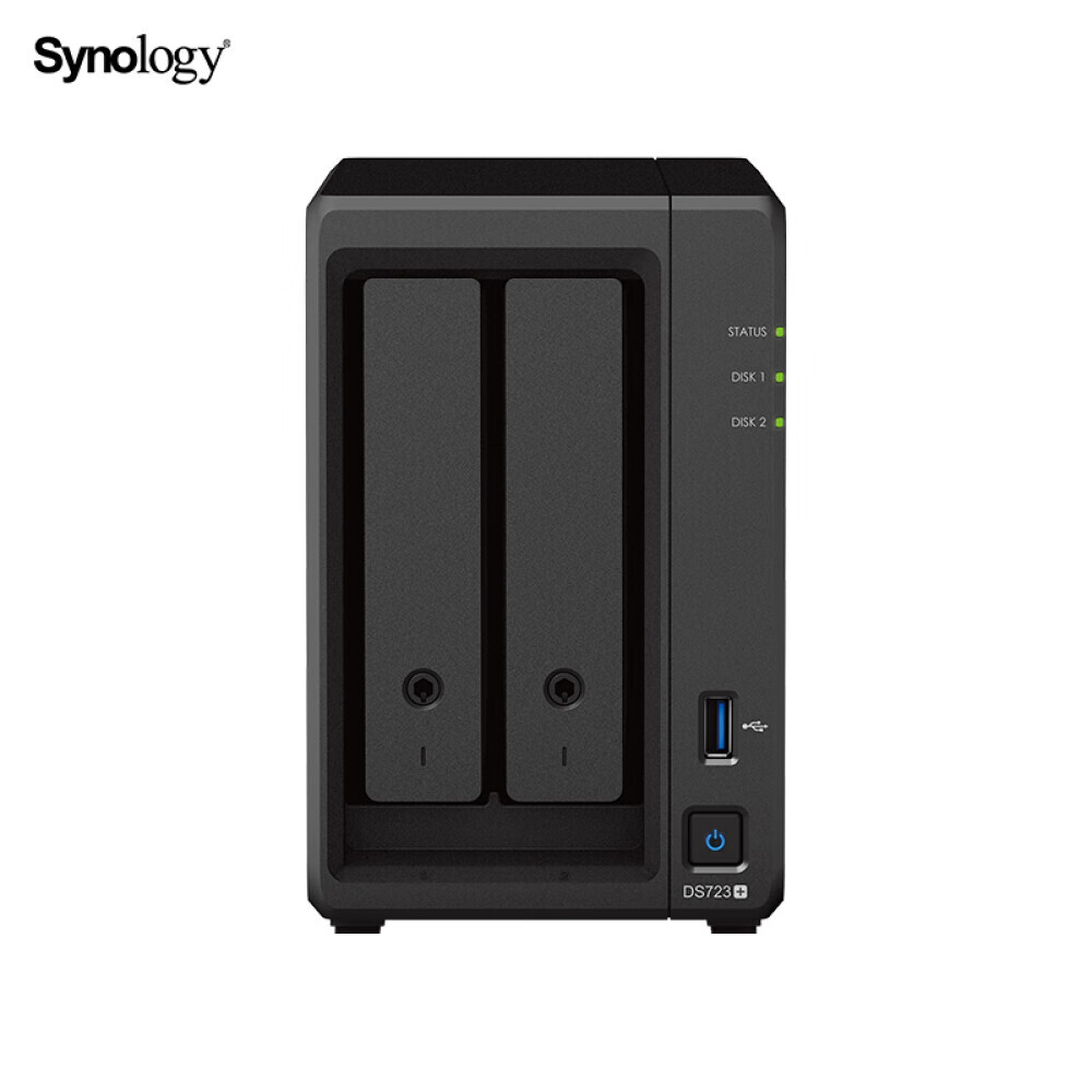 

Сетевое хранилище Synology DS723+ с жестким диском Seagate IronWolf ST4000VN006 емкостью 4 ТБ