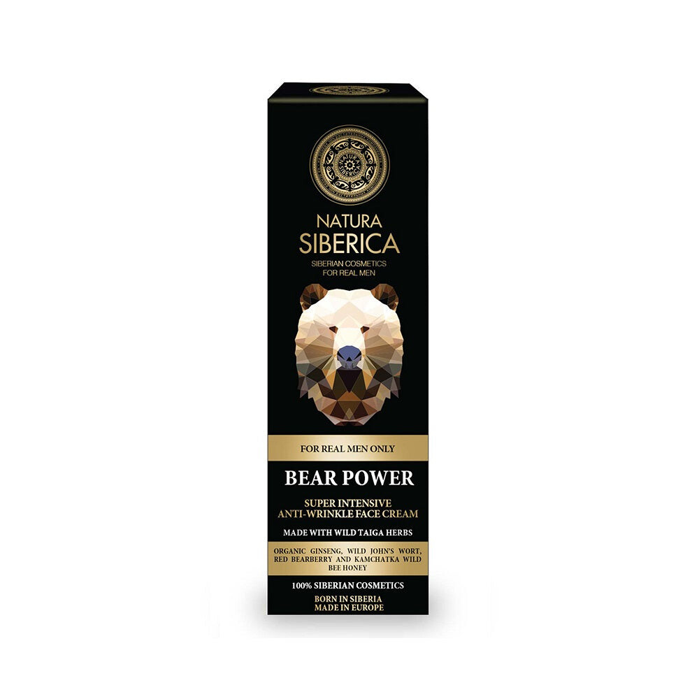 

Natura Siberica Men Bear Power крем для лица против морщин для мужчин 50мл