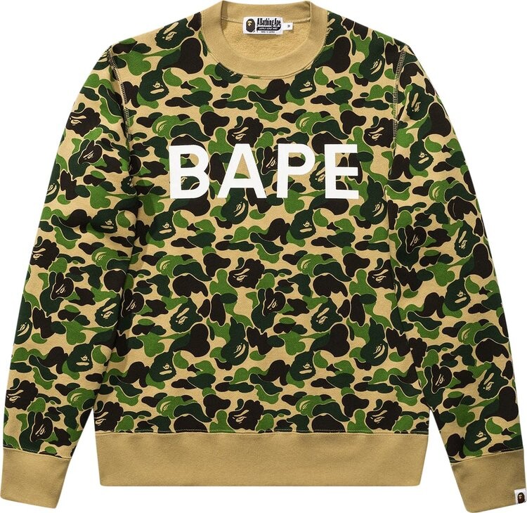 

Толстовка BAPE ABC CAMO Crewneck 'Green', зеленый