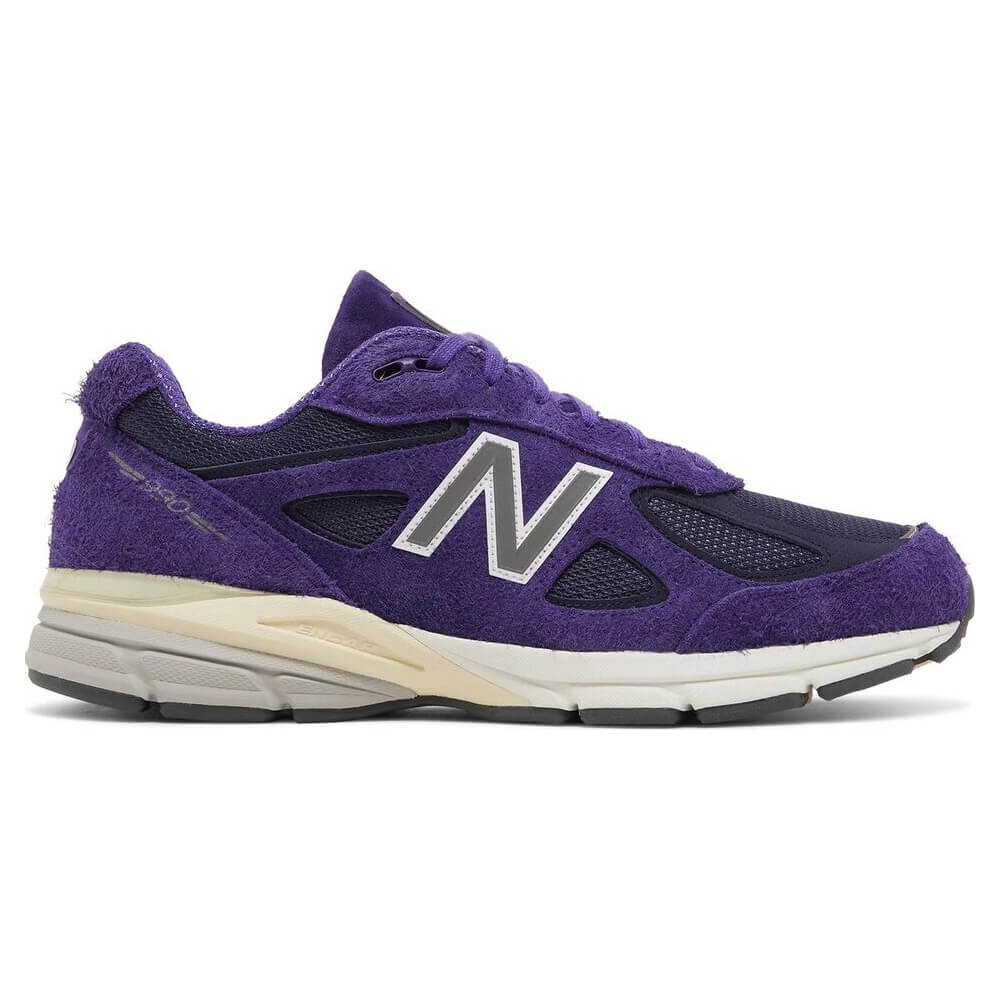 Кроссовки New Balance Teddy Santis x 990v4 Made in USA Plum Purple, фиолетовый/черный/белый кроссовки new balance mr530 темно серый темно синий