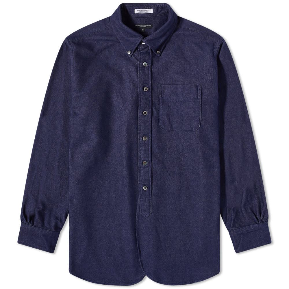 

Рубашка Engineered Garments Denim 19th Century Button Down Shirt