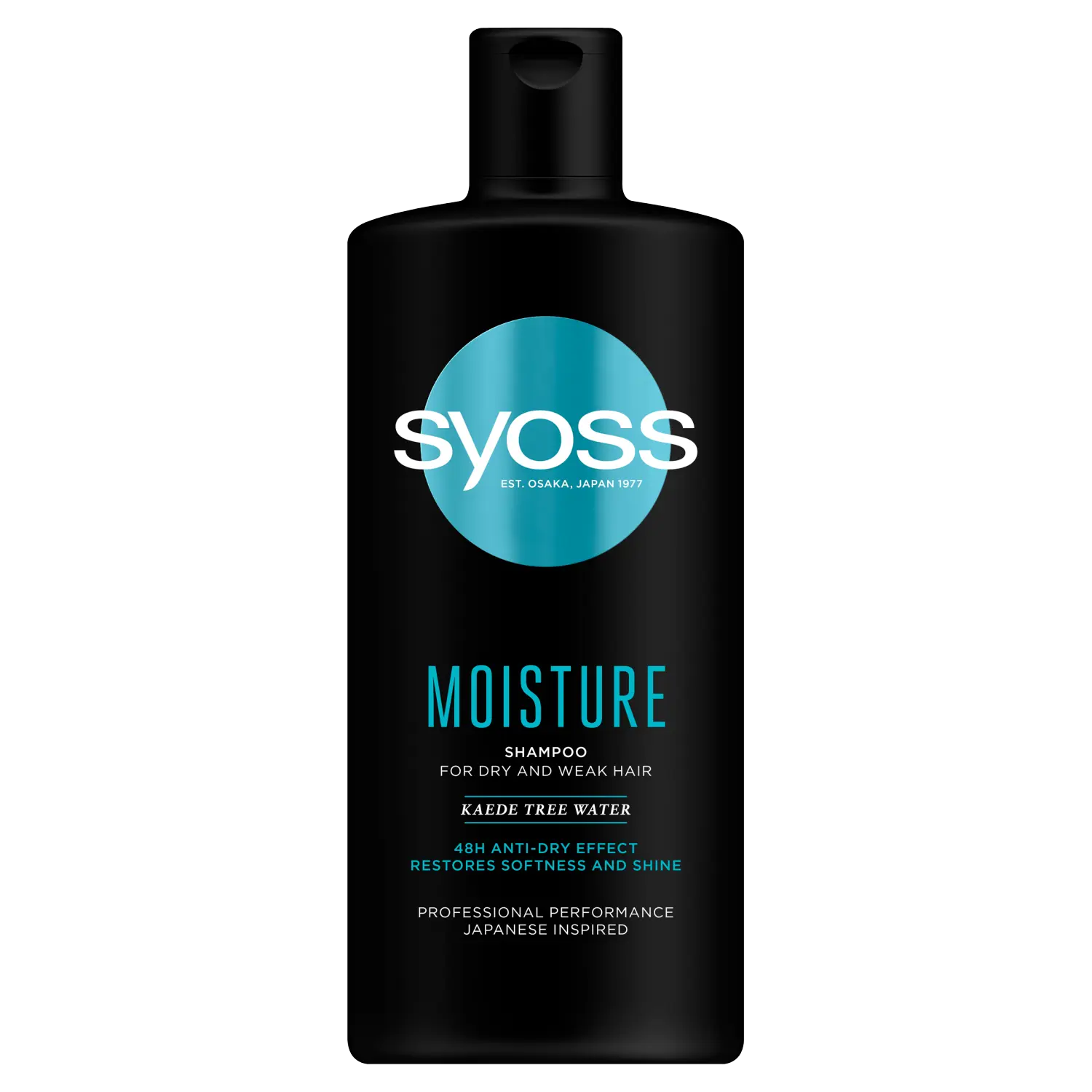 

Syoss Moisture увлажняющий шампунь для сухих и ослабленных волос, 440 мл