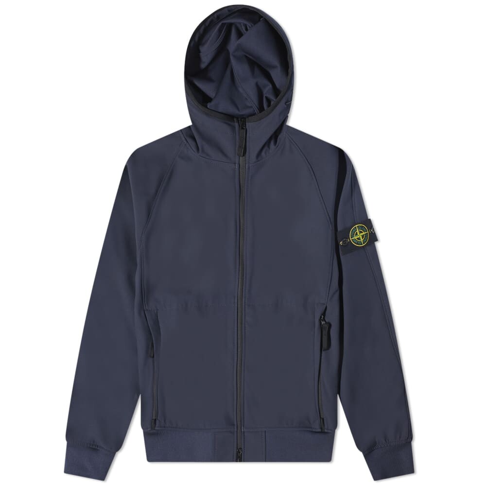 

Легкая куртка Soft Shell-R с капюшоном Stone Island, Серый