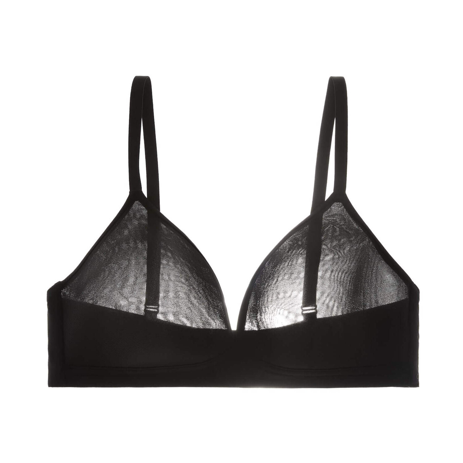 

Бюстгальтер Oysho Polyamide Spacer Triangle, черный